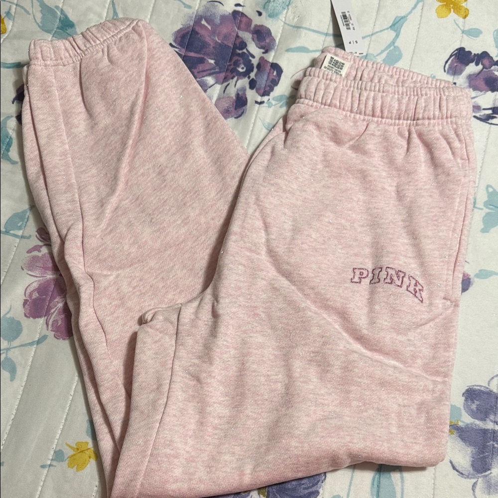 PINK Victoria's Secret Light Pink Girls' Jogger Sweatpants